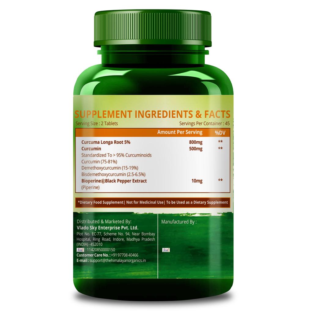 Kurkumin (90 Tab), Curcumin, Himalaya-Organika