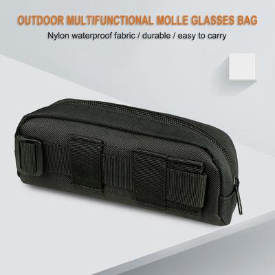 Outdoor Hunting Sunglasses Case Molle Pouch Goggles Storage Box 600D Nylon Bags