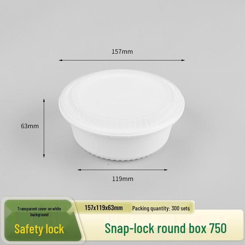 Shixun Disposable Food Containers with Lock Lids