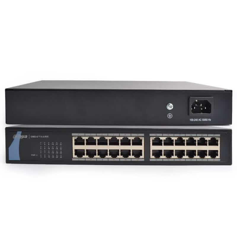Dahua S3000C-24GT 24-Port Gigabit Ethernet Switch CN Plug (adapter Included)
