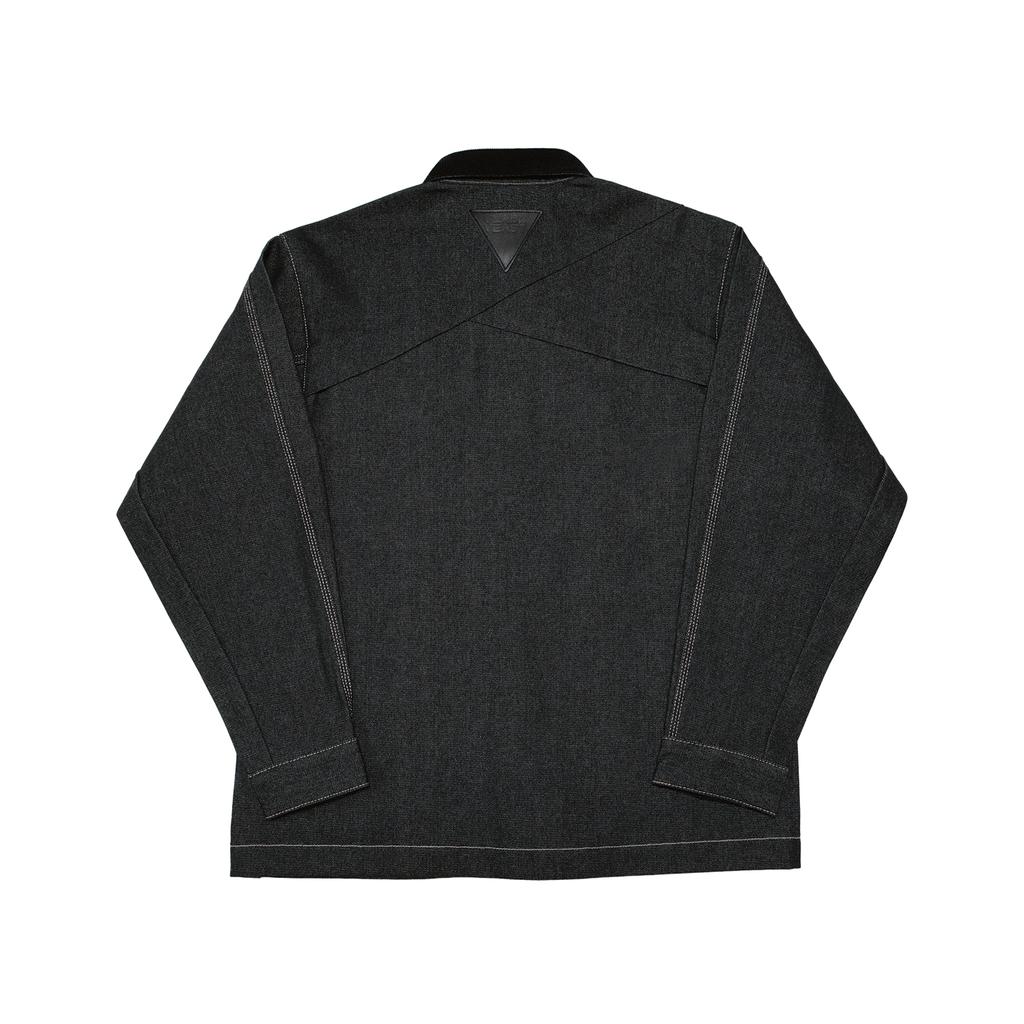 Vlack Veast Vc4303 _Denim Jacket _Charcoal Gray