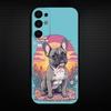 Cartoon French Bulldog  Phone Case For Samsung S25/S24/S23/S22/S21/S20/Plus,Fe,Lite/Others Black Cover