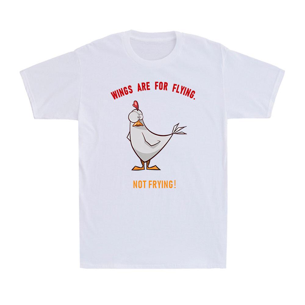Not Chicken Wings Vegan Vegetarian Funny Gift Novelty Vintage Men s T-Shirt XXXXL