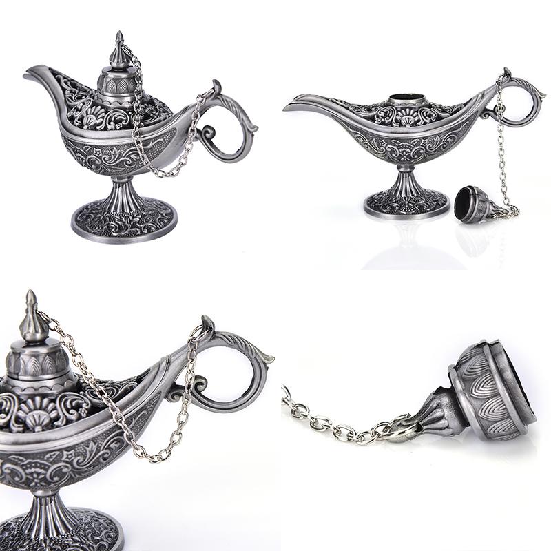 1Pc Hot Aladdin Magic Genie Light Oil Lamp Pot Aladdin Lamp Stunning Decoration