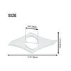 4PCS Book Page Holder for Reading Clear Acrylic Spreader Active Reader Bookmark Compact and Portable for Paperback or Hardcovers