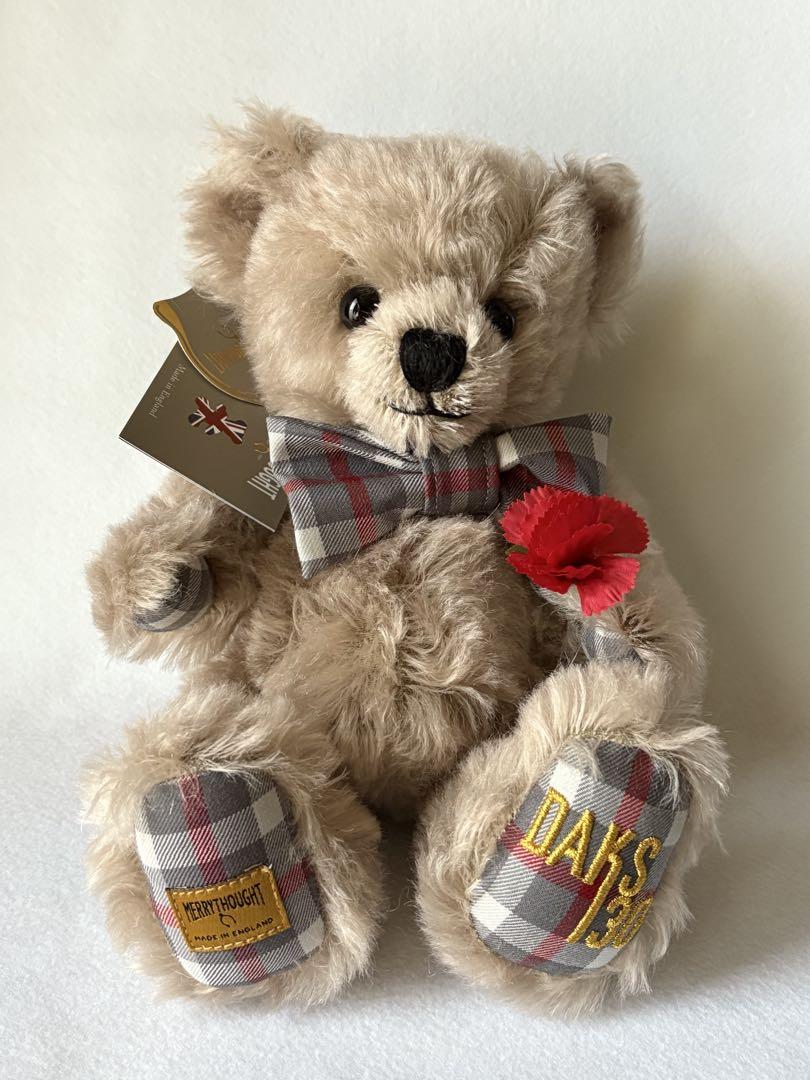 

[USED] Limited Edition DAKS BEAR CAMPAIGN 130th Anniversary Teddy Bear (Not for Sale)
