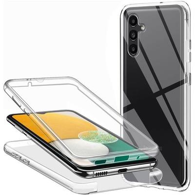Case for Samsung A04s - 360 Shockproof Full Transparent Case