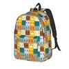 Cute Anime   Cartoon Teenage Backpack Lightweight High School Work Pokemoned  Daypack for Men Women Laptop Canvas Bags