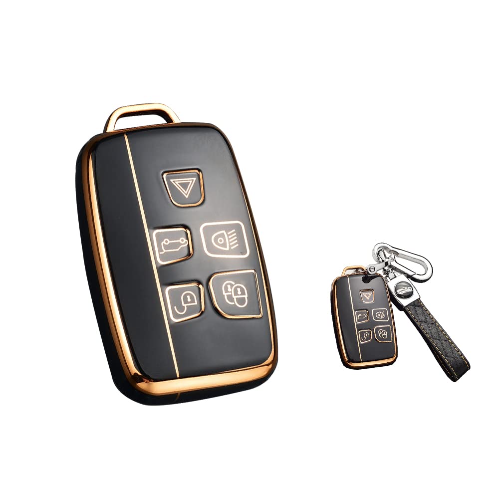 

Брелок для ключей Smart Key Case Key Cover Key Case для Land Rover Подходит для Range Rover Evoque Range Rover Sport Range Rover Discovery Evoque Jaguar