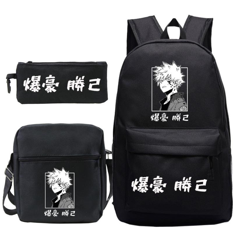 Boku No Hero Academia My Hero Academy Bedruckte Schultasche Umhängetasche Federmäppchen