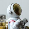 Resin Astronaut Figurines Statue Salt Pepper Bottle Holder Ornaments Home Decoration Kitchen Crafts Decorative Ornaments