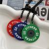 Mini Barbell Plates Key Chain 3-in-1 Fitness Series Pendant  Bodybuilder