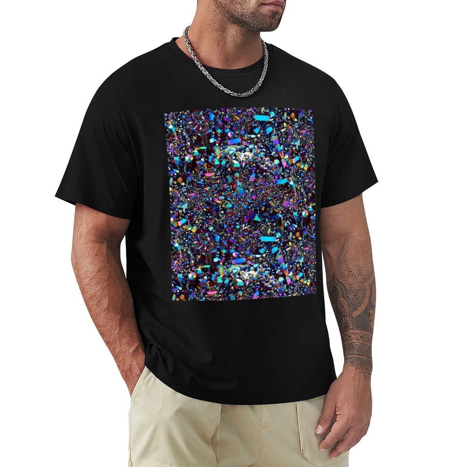 

Titanium Aura Quartz TShirt funny shirt cotton Aesthetic clothing Louboutins new gifts and tshirts mens t shirts top quality 4XL