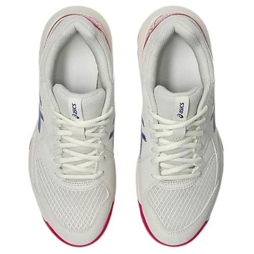 Asics Gel Dedicate 8 Tennis Shoes Women's White Blue Pink - 1042A235-105