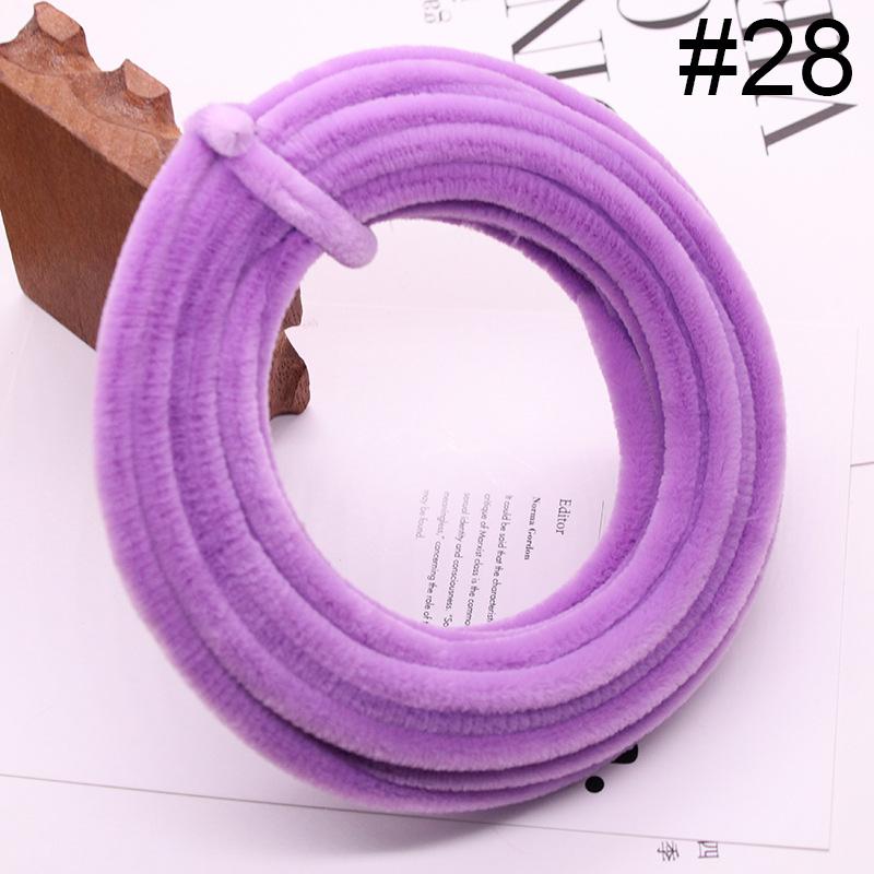 DIY Velvet Stick Handgemaakt Flexibel Voor Haarspelden Bloemen Speelgoed Twist Wire Supplies