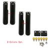 Motorcycle Front Fork Protectors Guards Covers Set Black White Choice Ensures Maximumly Protection On Dirt Bikes 1 Pair