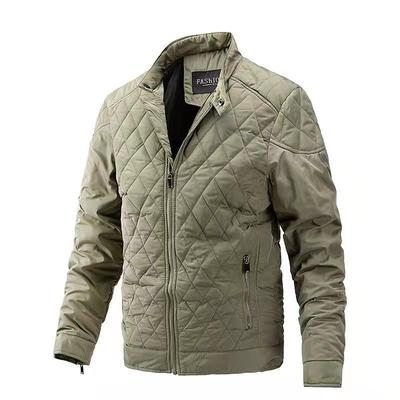Herren Leichte Freizeitjacke mit Stehkragen für Herbst/Winter