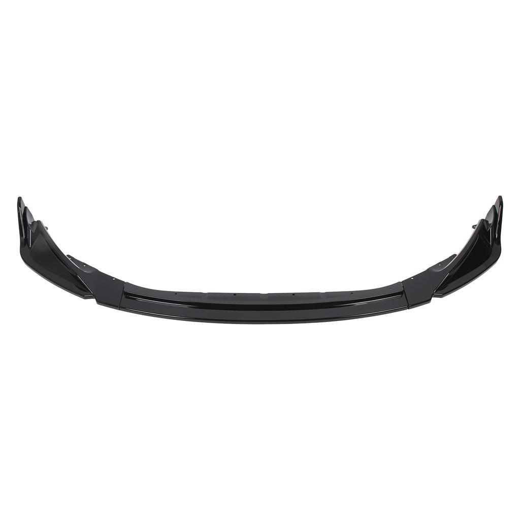 3PCS Front Bumper Lip Spoiler High Toughness V Style Front Lip Body Kit for M3 G80 M4 G82 G83 2021 To 2024 Glossy Black