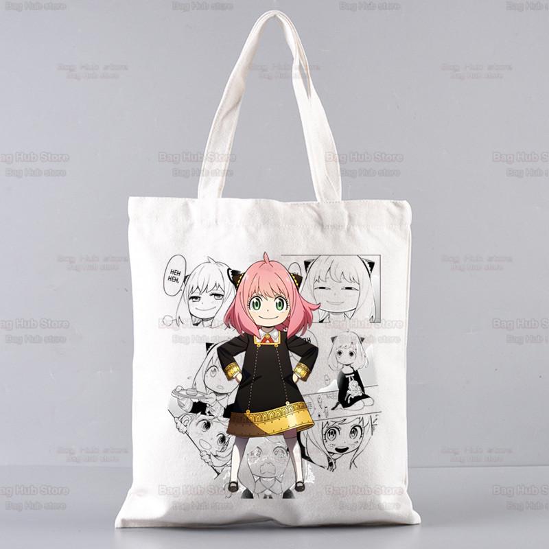 Spy X Family Harajuku Canvas Tote Bag