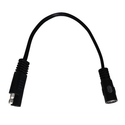 SAE To DC 5.5 X 2.1mm Adapter Cable 18AWG