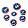 JKGN2 4Pcs BMW M Emblem Floating Wheel Center Caps 56MM/68MM Diameter Hub Cover for E46 E36 E34 F10 E90 F30 E60 E53 E30 E92 E87 Car Ac