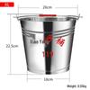 Stainless Steel Fire Bucket