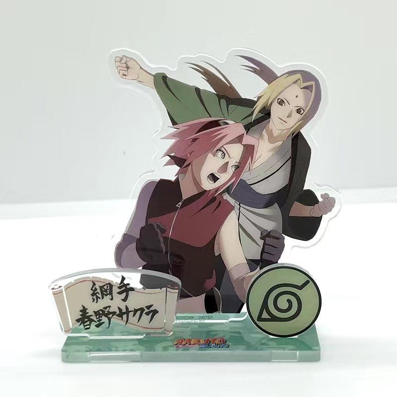 Japanese cartoon Naruto anime peripheral personality model ornaments acrylic stand full collection of card characters anime