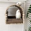 Premium Wooden Rabbit Safe Enclosed Habitat Rabbit Nestings Hideouts for Adult Small Animals