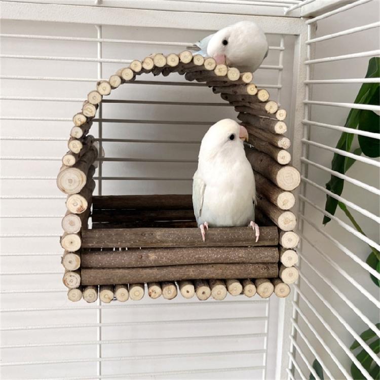 Premium Wooden Rabbit Safe Enclosed Habitat Rabbit Nestings Hideouts for Adult Small Animals