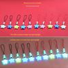 "Luminous Star Stone Pendant - Versatile Night Pearl Keychain for Couples"