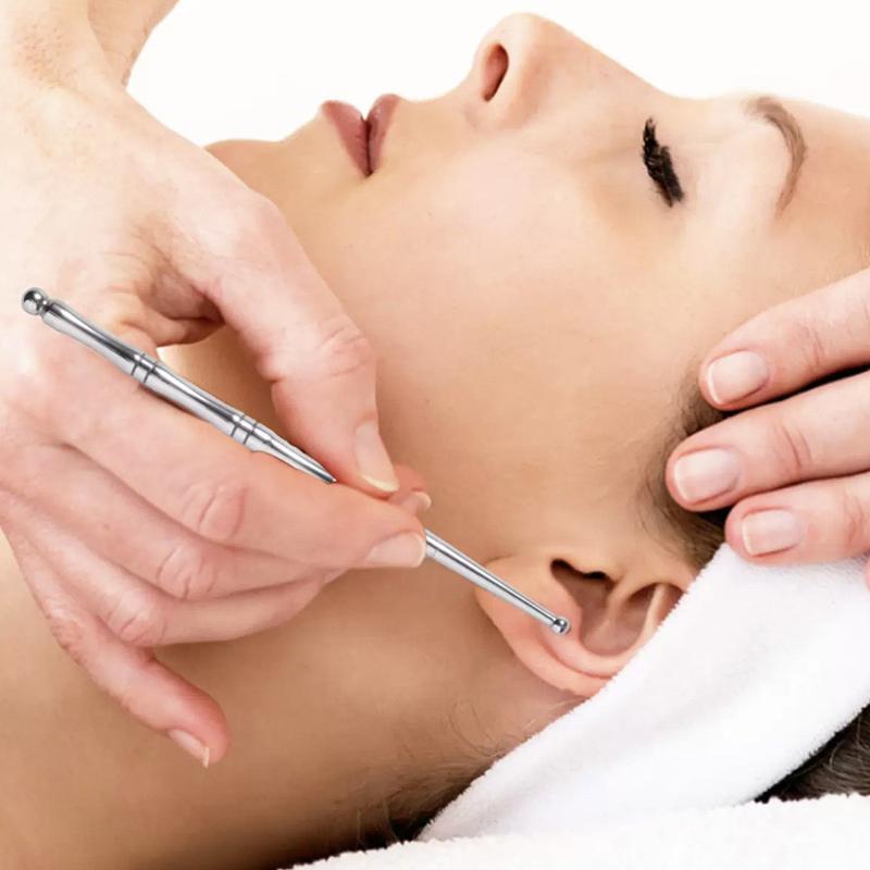 Body Massager Gua Sha Facial Tool, Stainless Steel Guasha Massage Tool Facial Gua Sha Board Spa Acupuncture Pen