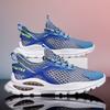 2025 summer new large mesh hollow dad shoes mesh breathable sports shoes men's lightweight and comfortable running shoes