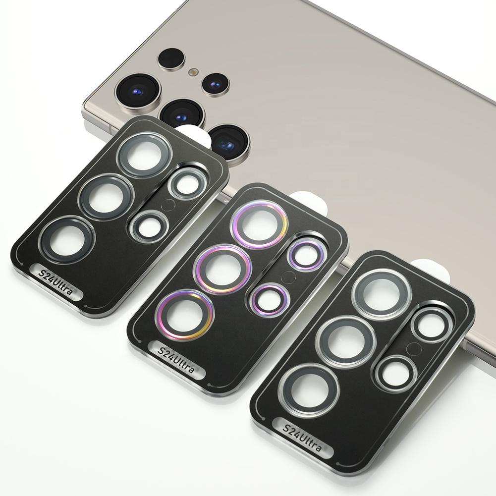 Professional Manufacturer Camera Tempered Glass Protective Film for Samsung S22 S23 S24 Ultra Lens Screen Protector