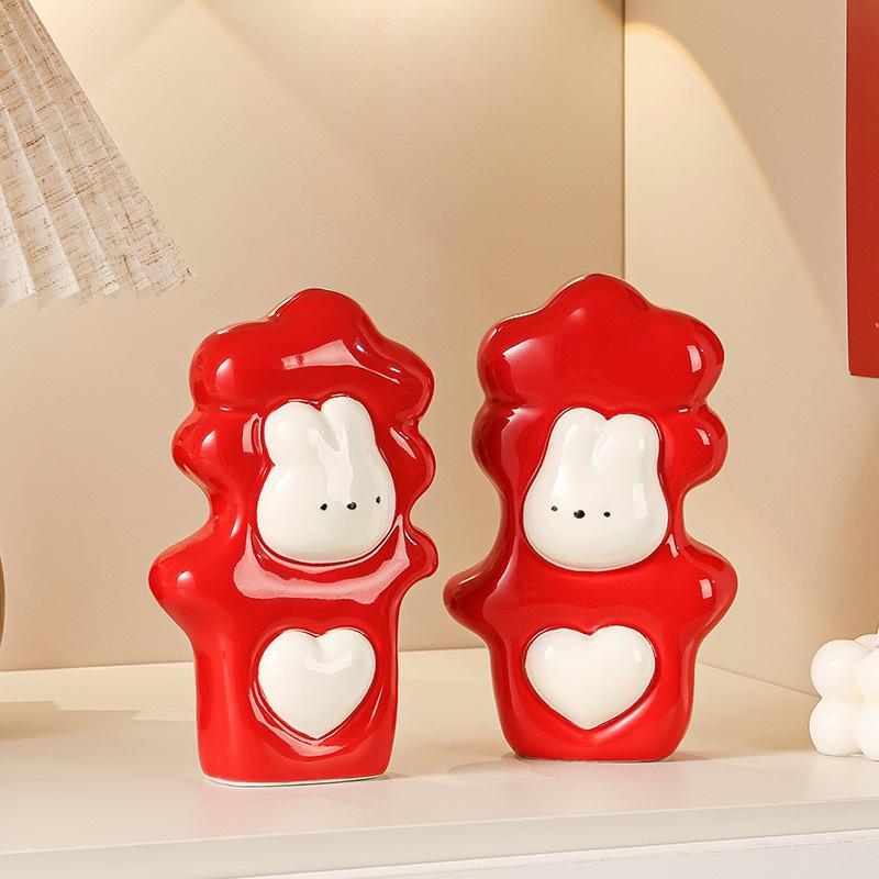 

Engagement Couple Figurine: Good Luck Home Décor for Newlyweds & Besties