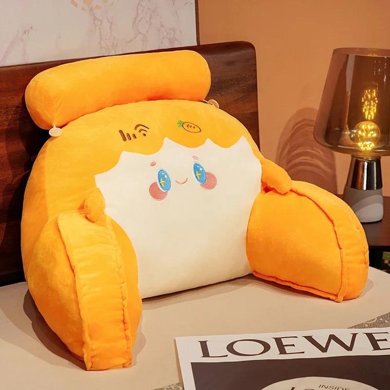 Triangle Reading Pillow Lumbar Support Pillow Soft Headboard Cushion Can Be Disassembled Washed Large Backrest Cushion Office