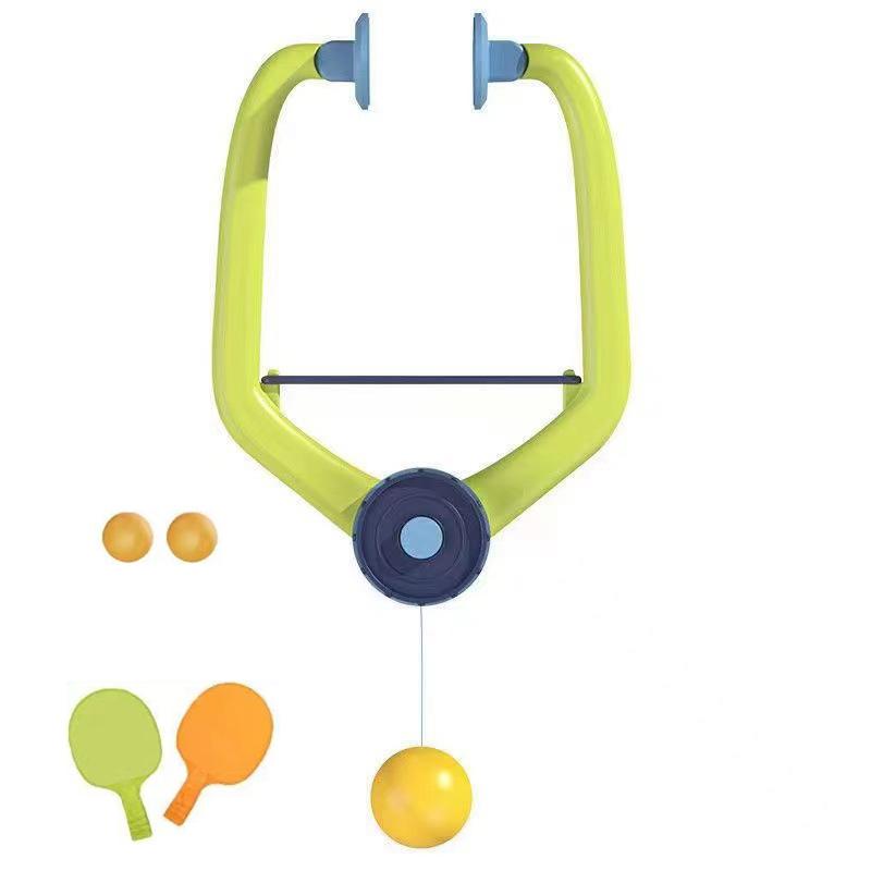 Door Ping Pong Game Over The Door, Adjustable Doorway Game Pingpong Trainer Door Jam Pingpong Starter Kit For Door Frame Hanging