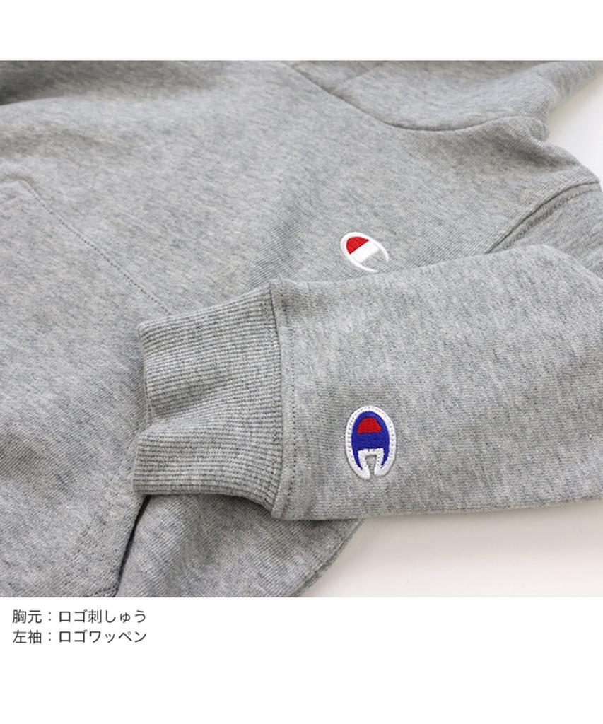 Champion and Long Logo Fleece Pullover Kids' Baby's Hoodie, Sleeve, Sweatshirt, Top, White, 120cm, Champion, 63414481-120OW