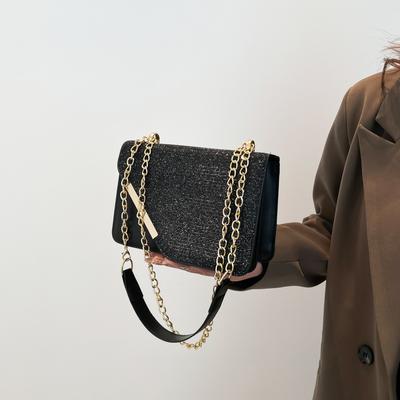 Premium Texture Chain Small Bag Women'S Trendy Versatile Foreign Style Small Square Bag Women'S Shoulder Messenger Bag