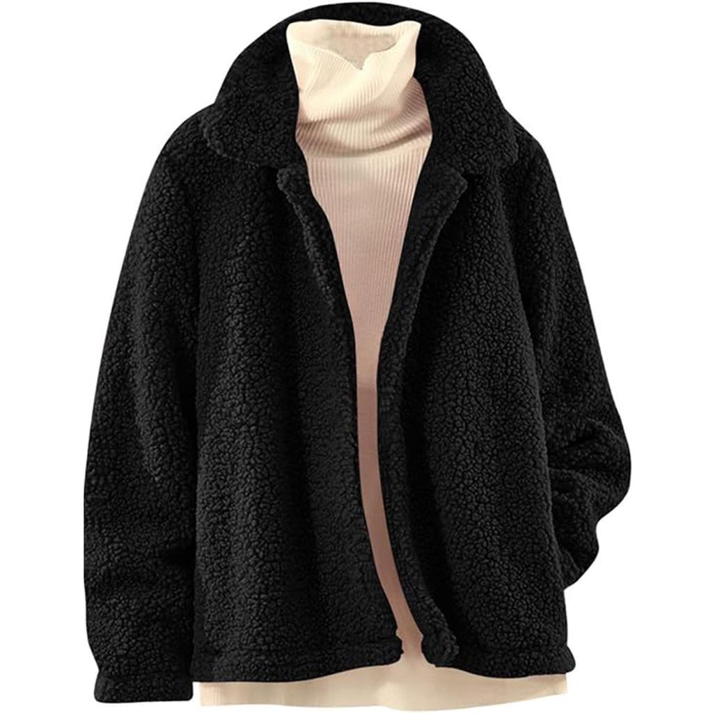 Women's Solid-color Fashionable Long-sleeved Top Coat