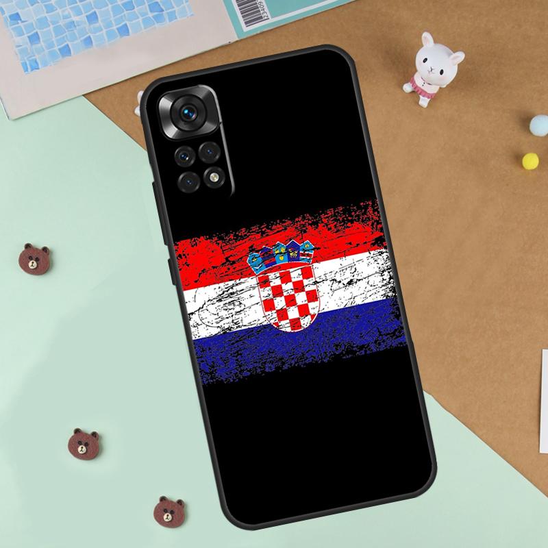 

Чехол с гербом и флагом Хорватии для Xiaomi Redmi Note 13 12 11 9 10 14 Pro 10S 11S 12S Чехол для Redmi 13C 10C 12C 14C Redmi Note 10 Pro