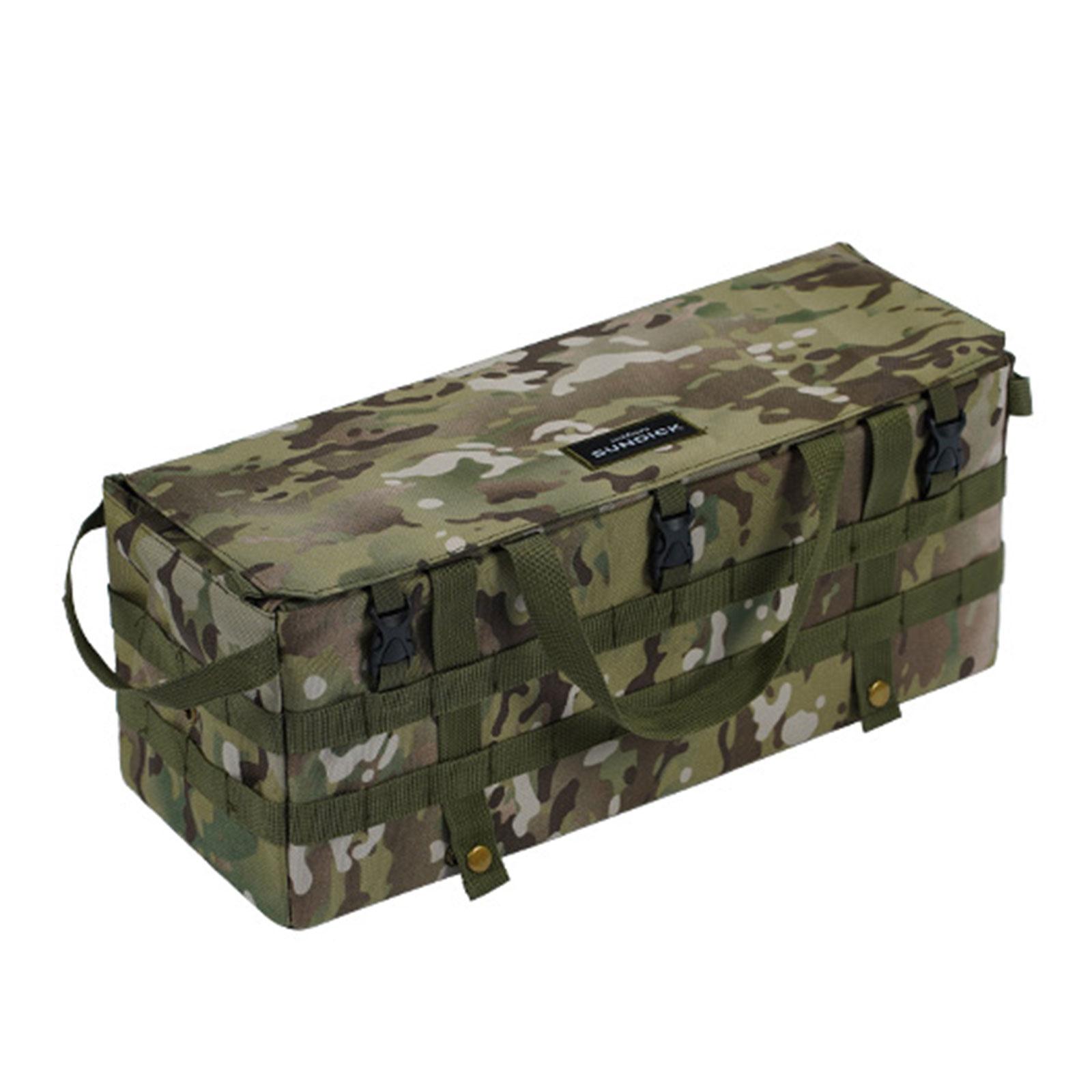 

Tactical Pouch Storage Bag Waterproof Large Capacity Molle Bag Foldable Table Side Bags Multifunctional for Hiking Camping