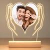 Unique 3D Photo Lamp For Couples Personalised Acrylic Night Light Photo Frame For Bedroom Decoration
