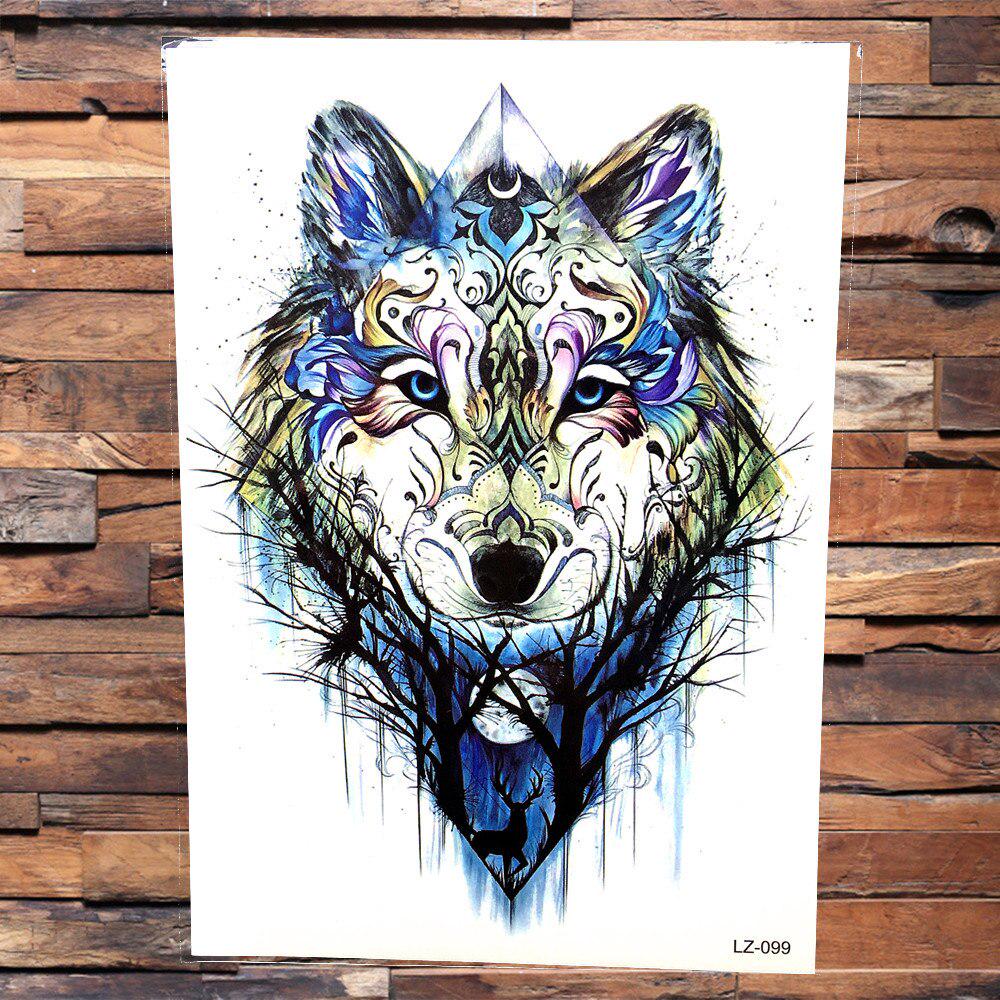 Lanțuri de flori de fluture autocolant tatuaje temporare false glorie de dimineață ratan tatuaje sexy pentru femei