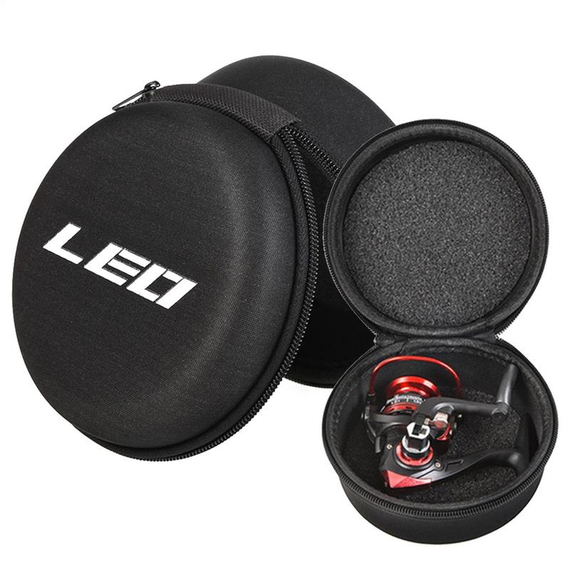 

12CM Waterproof Fishing Bag Fishing Reel Case Round EVA Hard Protective Cover Storage Case Shockproof Fishing Reel Pouch Bag GERMANY