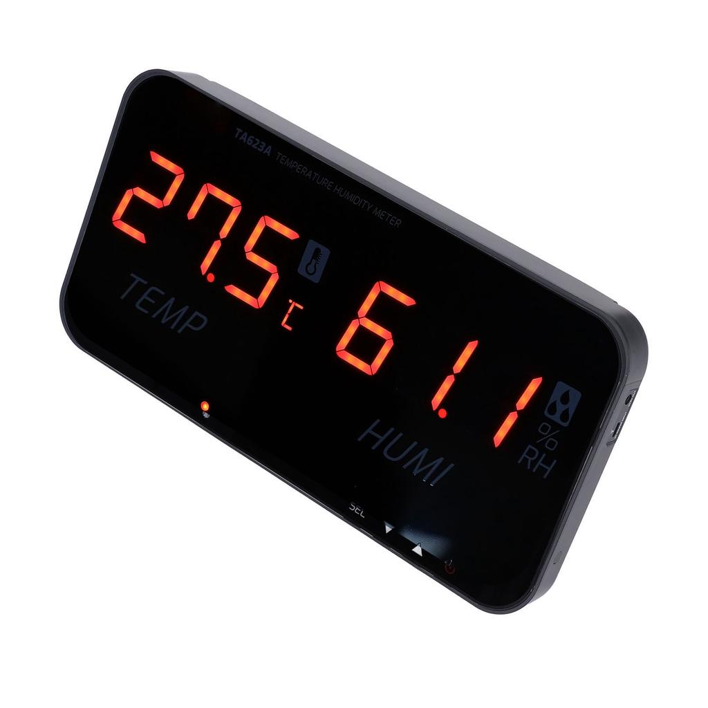 Temperature Humidity Meter Digital Display Large Screen Hygrometer Industrial LED Greenhouse Temperature Humidity Meter