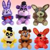 New  Freddy Fnaf Cute Plush Toys Doll Bonnie Bear Foxy Cartoon Stuffed Doll Freddy Toys For Children Fans Gifts