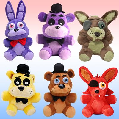 Nouveaux Peluches Mignons Freddy Fnaf Poupée Ours Bonnie Renard Dessin Animé Poupée en Peluche Freddy Jouets Pour Enfants Cadeaux Fans