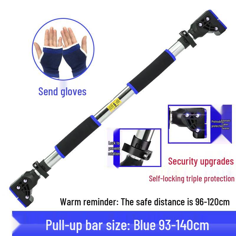 Drill-Free Doorway Pull-Up Bar