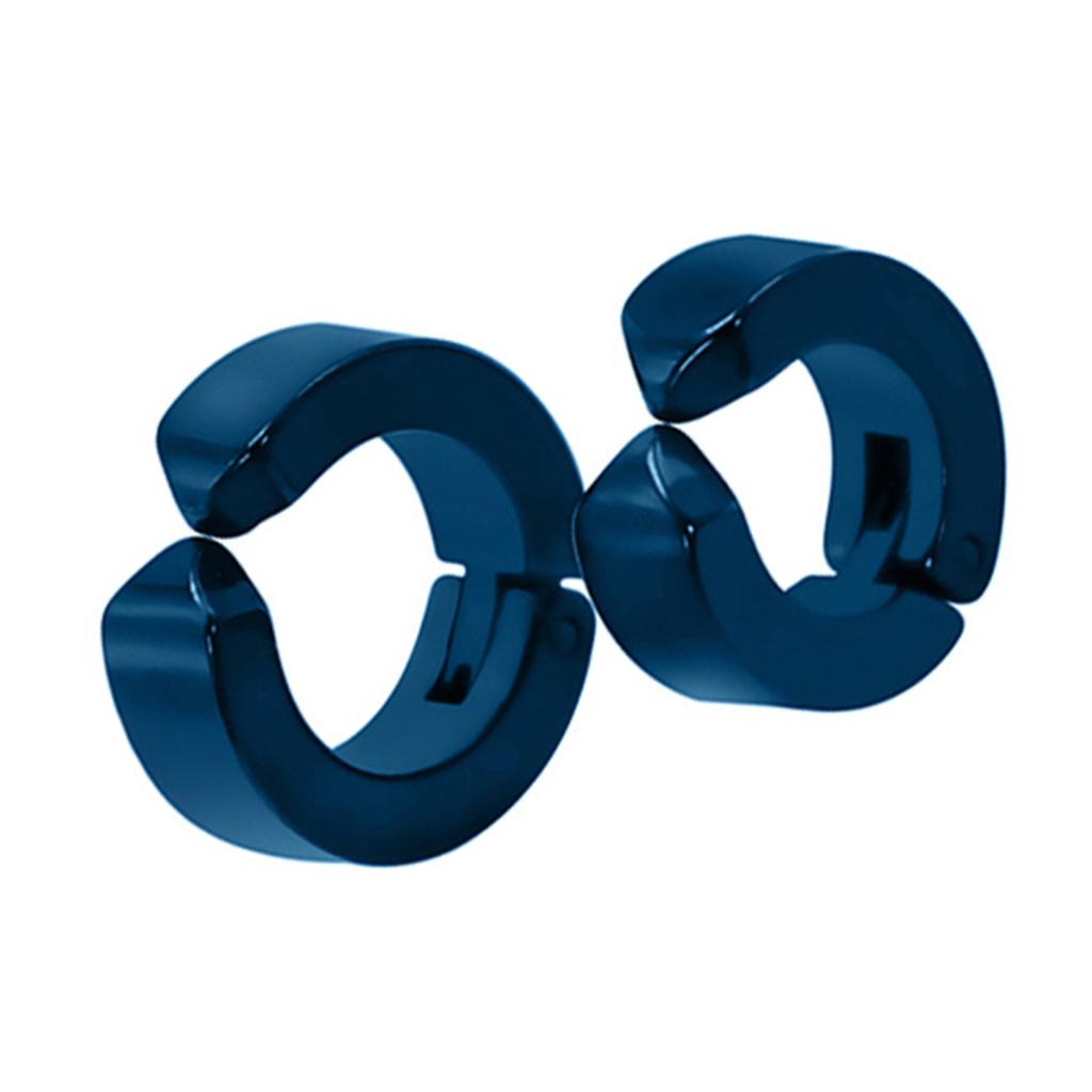 1 Pc Fashion Men Ear Clip Titanium Steel Earrings U Shaped Ear Studs Jewelry Gift