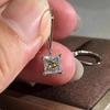 Luxury Four-Claw Set Zircon Women's Stud Earrings - Fashion OL Engagement Jewelry